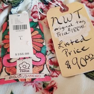 Anthropologie NWT large dress